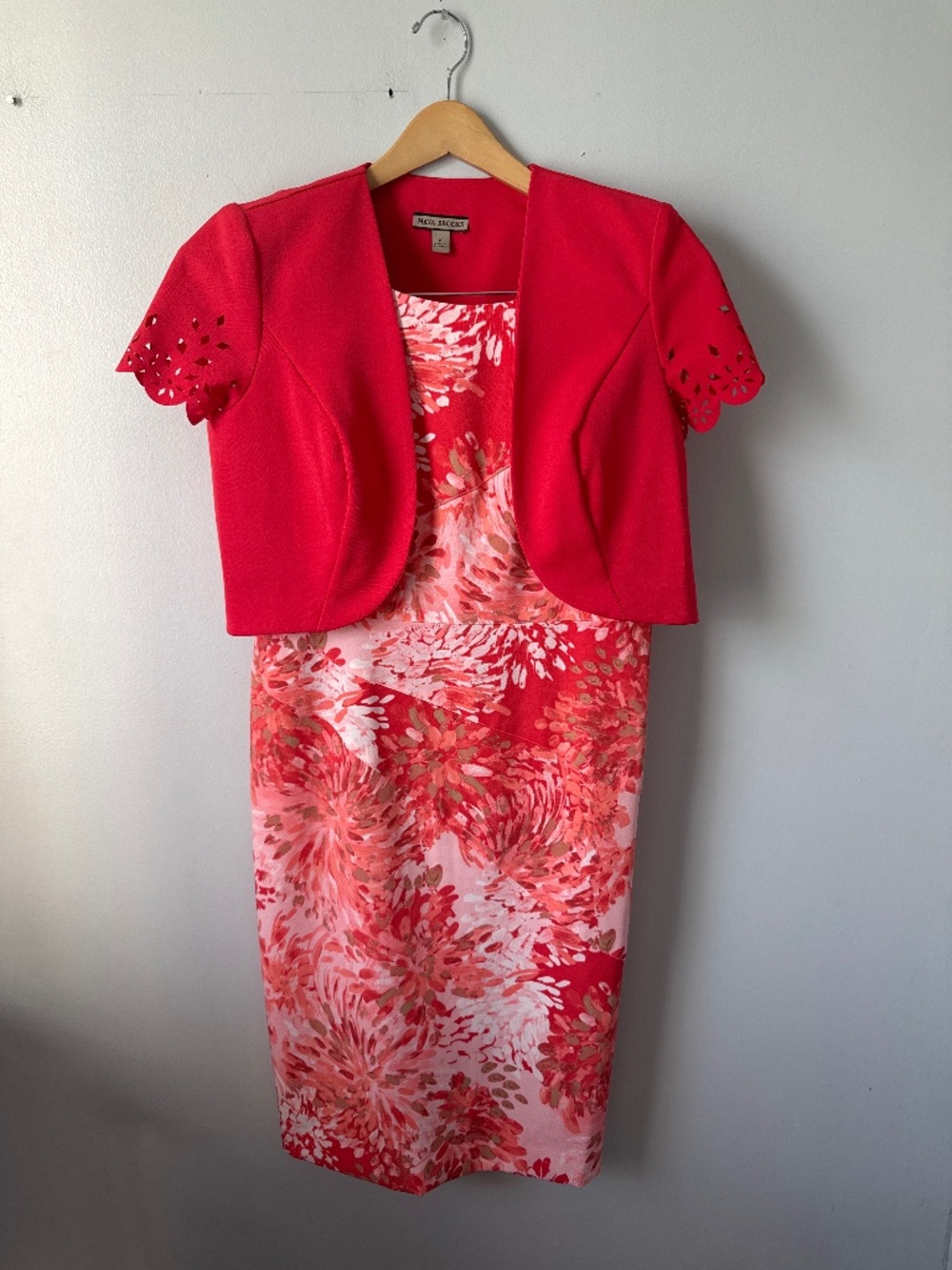 Maya Brooke dress and jacket set